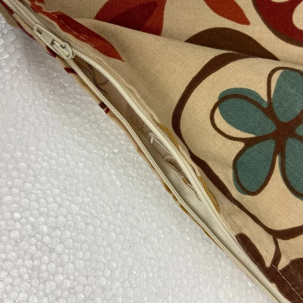 Pillow Case Canvas Zip 18 x 19